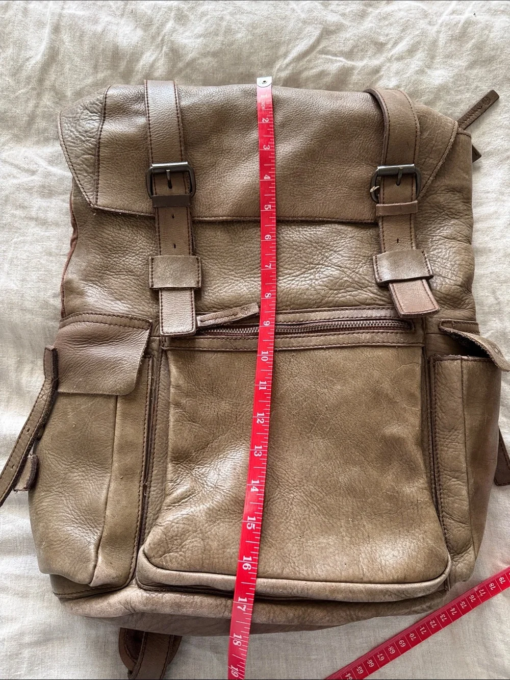 Timberland leather backpack